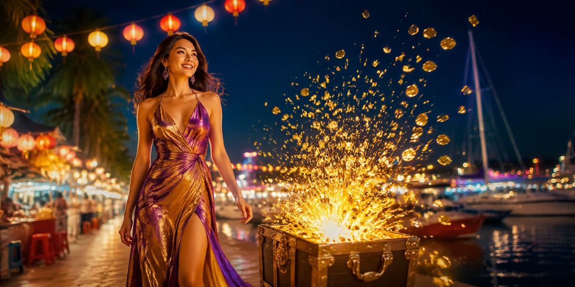 Khung cảnh Nha Trang về đêm minh họa nhóm live casino và giải trí trực tiếp trên 645